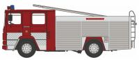 76DN008 Oxford Diecast Dennis RS Fire Appliance Mid Suffolk Lig